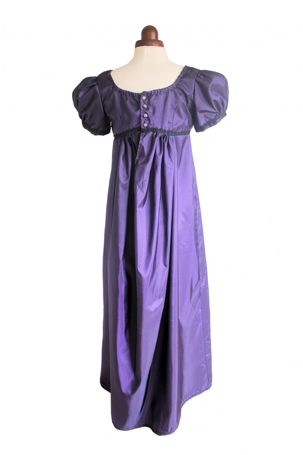 Ladies 19th Century Jane Austen Regency Evening Ball Gown Size 10 - 12 Image